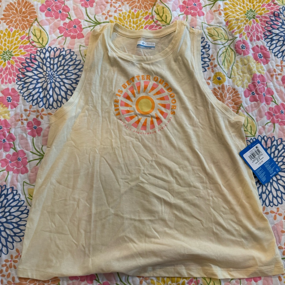 NWT small WOMENS Columbia tank top